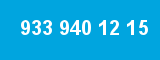 933 940 12 15 933 940 12 15